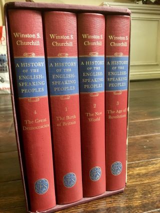 Folio Society A History Of The English - Speaking Peoples Winston S.  Churchill 2003