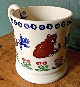 Emma Bridgewater Vintage Cat / Feline Mug / Cup England