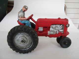 Vintage Auburn Rubber Company 1952 Minneapolis Moline 42a Toy Tractor