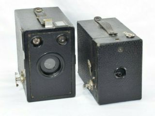 Kodak No 2a Target Hawk - Eye And Kodak No.  2 Cartridge Hawk - Eye Model C 1930 