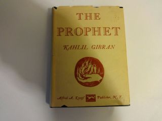 The Prophet - Kahlil Gibran - Pocket Edition 1963 29th Printing W Cover Hardback