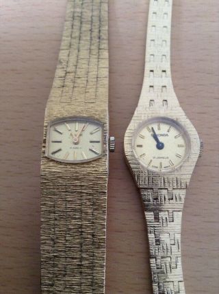 6 VINTAGE LADIES 1950 - 60 ' s MECHANICAL DRESS WATCHES - ALL FULL ORDER. 2