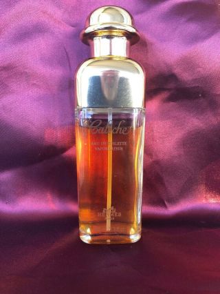 Vintage Hermes Caleche Soie De Parfum 3.  3 Oz 100ml Edp Spray Nearly Full