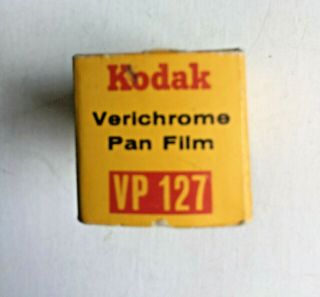 Kodak Verichrome Pan Vp 127 Black & White Panchromatic Film Expired 1966
