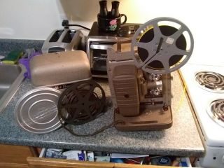 Bell & Howell Model 253 - A 8mm Projector & A Kodak Fotomat 8mm Movie