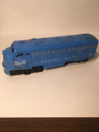 Vintage American Flyer Boston And Maine 21205 In Blue.
