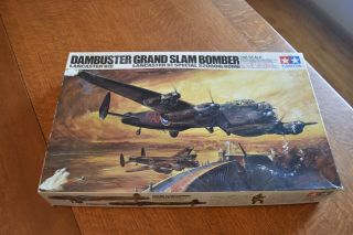 Vintage Tamiya Toy Plastic Model Kit Dambuster Grand Slam Bomber 61021 - 4000