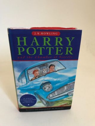 Harry Potter And The Chamber Of Secrets 1st Edition Uk 8th Printing Jk Rowling