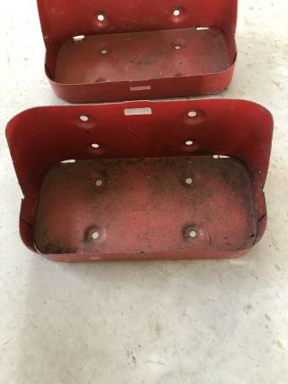 Vintage Jeep Jerry Can 5 Gallon Gas Can Holder Only Pair Red Willy 2 Cans 310 2