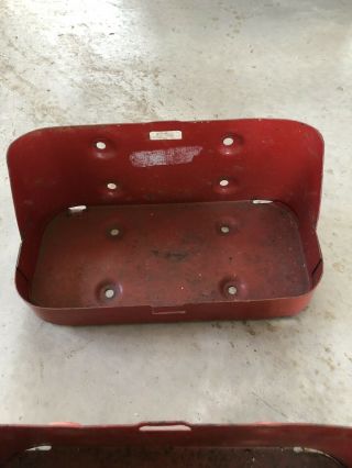 Vintage Jeep Jerry Can 5 Gallon Gas Can Holder Only Pair Red Willy 2 Cans 310 3