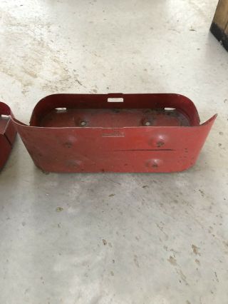 Vintage Jeep Jerry Can 5 Gallon Gas Can Holder Only Pair Red Willy 2 Cans 310 4