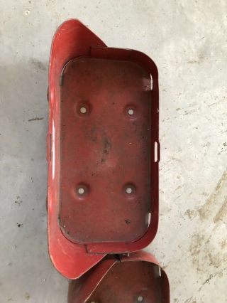 Vintage Jeep Jerry Can 5 Gallon Gas Can Holder Only Pair Red Willy 2 Cans 310 6