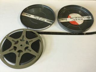 16mm Film Movie & Reel Abbot & Costello - Fun On The Run By Castle Films