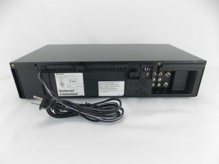 Panasonic PV - V4611 VHS VCR Player Recorder 4 Head Hi - Fi Stereo Remote 4