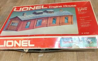 A) Vintage Lionel 6 - 2785 Engine House Kit O Scale Made In Germany