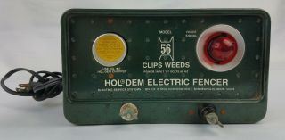 Vintage Steampunk Holdem Electric Fence Model 56 - - 2