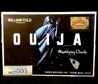Vintage Ouija Board (complete) William Fuld Parker Brothers 1960 