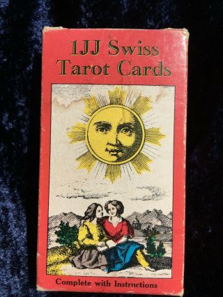 Tarot De Marseilles.  1jj Swiss By Us Games.  Vintage 1974