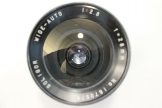 Soligor Wide - Auto 1:2.  8 F=28mm Camera Lens