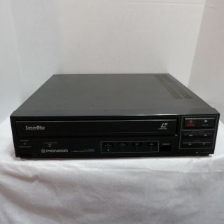 Pioneer LD V2200 Laservision Laser Disc Player Black FULLY Japan 3