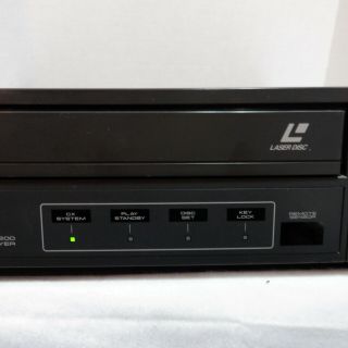 Pioneer LD V2200 Laservision Laser Disc Player Black FULLY Japan 4