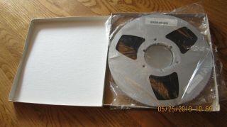 Scotch 10 1/2  reel to reel 3M - 226 Mastering Tape/ Metal reel with tape 2