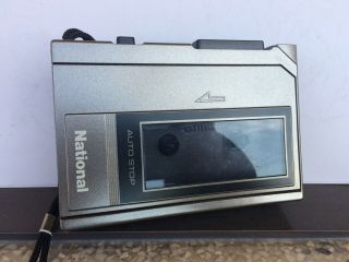 Vintage National RQ - 342 Portable Cassette Recorder - - Made in Japan 2