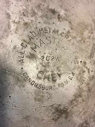Vintage All - Clad Metalcrafters Master Chef 2.  5 Qt Saucepan Pot 202.  5,  No Lid