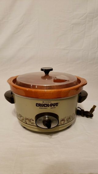 Vintage Rival Crock Pot (model 3350/1)