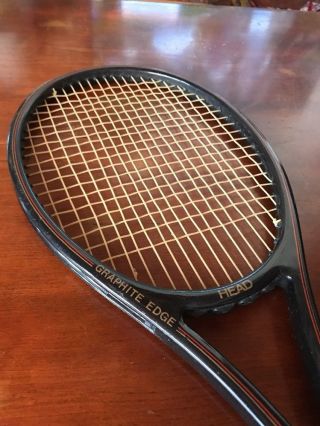 Vintage Head Graphite Edge Tennis Racquet 45/8 Grip Pretty Shape