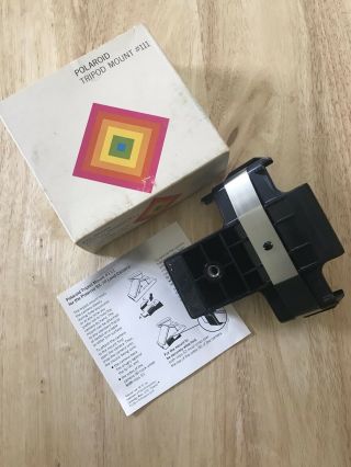 Polaroid Tripod Mount 111 For The Sx - 70 Land Camera