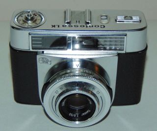 Vintage Zeiss Ikon Contessa Rangefinder Camera Tessar 2.  8 / 50mm Lens