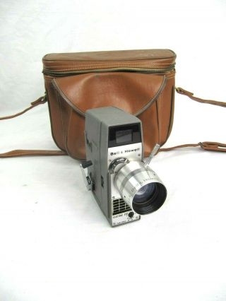 Vintage Bell & Howell Electric Eye Movie 8mm Camera With Leather Case