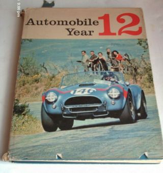 Automobile Year 12 1964 / 1965 In Dustwrapper Formula One Grand Prix Motor Sport