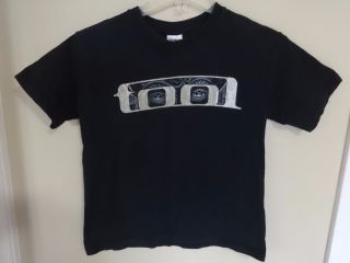 Vintage Tool 10000 Days Graphic Printed Band Tour T - Shirt Size Youth Medium