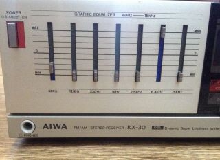 AIWA RX - 30 Integrated Amplifier Made in Japan 2