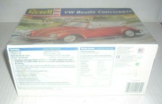 Revell VW Beetle Convertible 1:25 Scale Model Kit Factory Bug 2