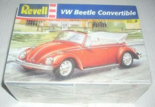 Revell VW Beetle Convertible 1:25 Scale Model Kit Factory Bug 6