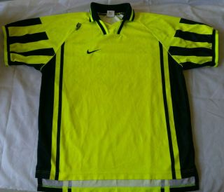 Vintage Nike Borussia Dortmund 1996 - 1997 Mens Shirts Jersey Size: Xl