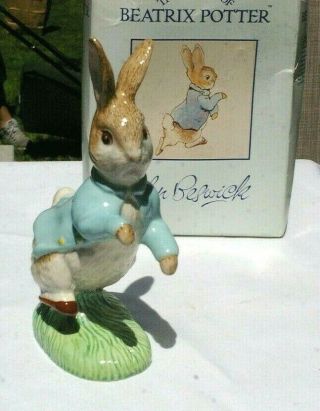 Vintage Beatrix Potter Beswick Figure - Peter Rabbit - Bp7