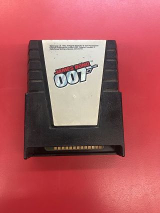 Vintage James Bond 007 Game For Atari Computers 400 800 Xl Xe