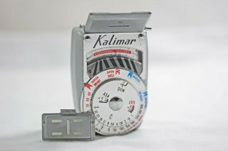 Vintage Kalimar Model A - 1 Camera Light Meter Exposure Meter
