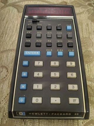 Hp - 35 Calculator -