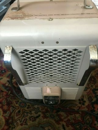 Vintage TITAN Electric Space Heater T770 Portable 1500w Metal USA 5