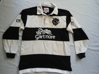 Vintage Barbarians Gartmore Rugby Jersey Shirt Size Med
