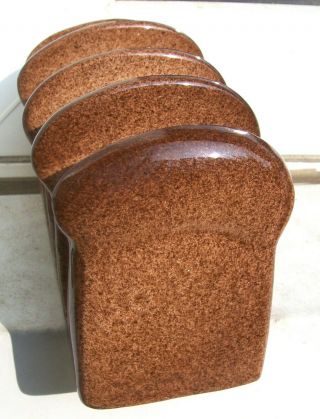 Vintage Carlton Ware Figural Bread Loaf Hovis Advertising Toast Rack