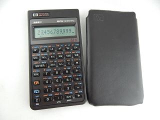 Hewlett Packard Hp 32s Ii (32sii) Rpn Scientific Calculator & Case Great