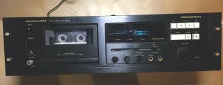 Vintage Marantz Professional Pmd502 Stereo Cassette Tape Deck -