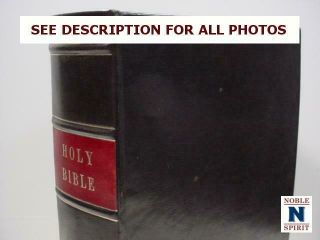 Noblespirit (3970) 1765 Holy Bible W/ Family Birth/death Records