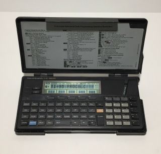 Texas Instruments Ti - 95 Procalc Programmable Calculator Handheld W/ Hard Case